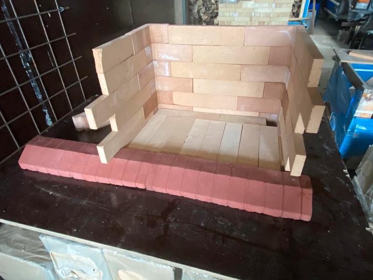 Vuurvaste chamottestenen, Tuin en Terras, Pizzaovens, Nieuw, Ophalen