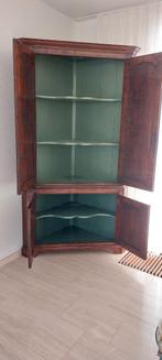 Hoekkast (reproductie/replica), Huis en Inrichting, Kasten | Vitrinekasten, Ophalen, Antiek/curiosa, 50 tot 100 cm, 150 tot 200 cm