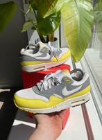 Nike Air Max 1 Essential Cool Grey Yellow, Verzenden, Zo goed als nieuw, Overige kleuren