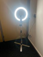 Ringlamp met Statief - Perfect voor Foto & Video!, Ophalen, Zo goed als nieuw, Lamp of Flitsset