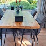 Eetkamerstoelen MXSOFA (exclusief tafel), Huis en Inrichting, Stoelen, Ophalen, Gebruikt, Grijs, Vier
