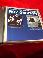 Roy Orbison -2CD Mystery Girl / Black And White Night live, Ophalen of Verzenden, 1980 tot 2000, Zo goed als nieuw