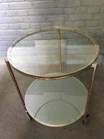 Ronde (bijzet)tafel, Ophalen, Gebruikt, 50 tot 100 cm, 50 tot 75 cm