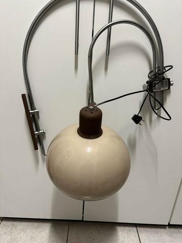 Vintage boog wandlamp Dijkstra. 70’s. beschikbaar voor biedingen