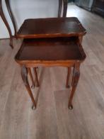 Vintage Nesttafels - Set van 2, Huis en Inrichting, Tafels | Bijzettafels, Ophalen, Minder dan 45 cm, Minder dan 55 cm, Gebruikt