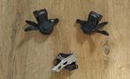 Shimano Deore SL-M591 shifterset 10 speed + Voorderailleur, Fietsen en Brommers, Fietsonderdelen, Ophalen of Verzenden, Zo goed als nieuw