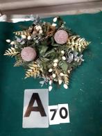 70/a kerststukje, kunststof, Diversen, Kerst, Ophalen of Verzenden