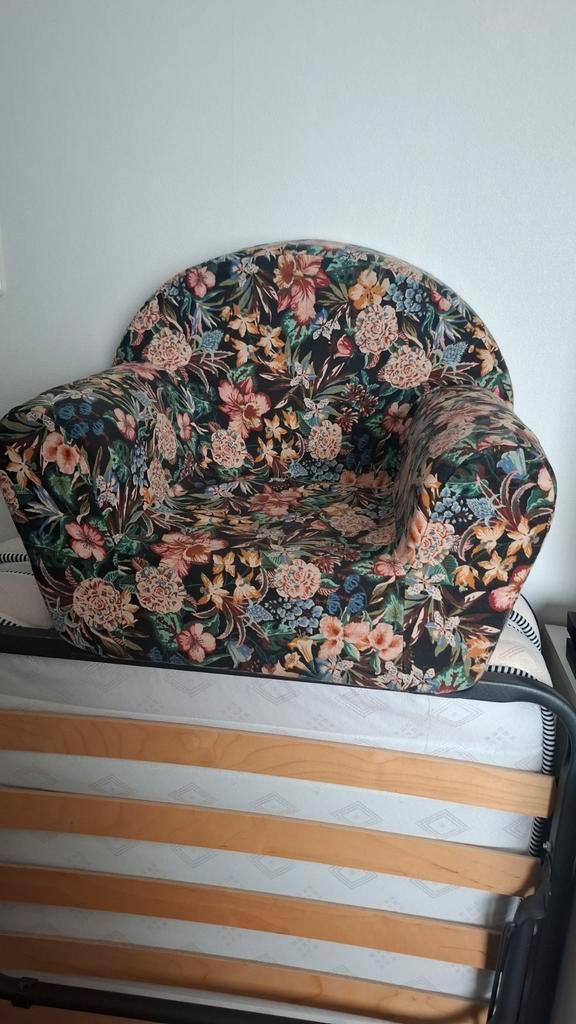 Kinderstoel fauteuil, Huis en Inrichting, Slaapkamer | Bedden, Gebruikt, Eenpersoons, 90 cm, Overige materialen, Overige kleuren