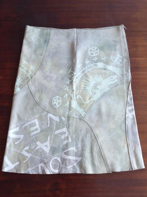 P.O.T.L leather skirt, Kleding | Dames, Rokken, Zo goed als nieuw, Ophalen of Verzenden