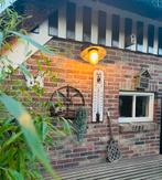 Emaille thermometer levensverzekering RVS te Rotterdam, Ophalen of Verzenden, Gebruikt, Reclamebord