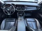 Alfa Romeo Stelvio 2.0 T 280pk AWD Q4 Veloce 2300kg Trekgewi, Zwart, 4 cilinders, USB, Zwart