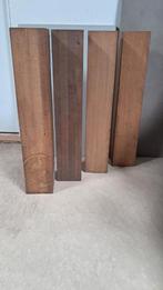 4x eiken tafelpoten, Ophalen, 50 tot 100 cm, Rond, 50 tot 100 cm