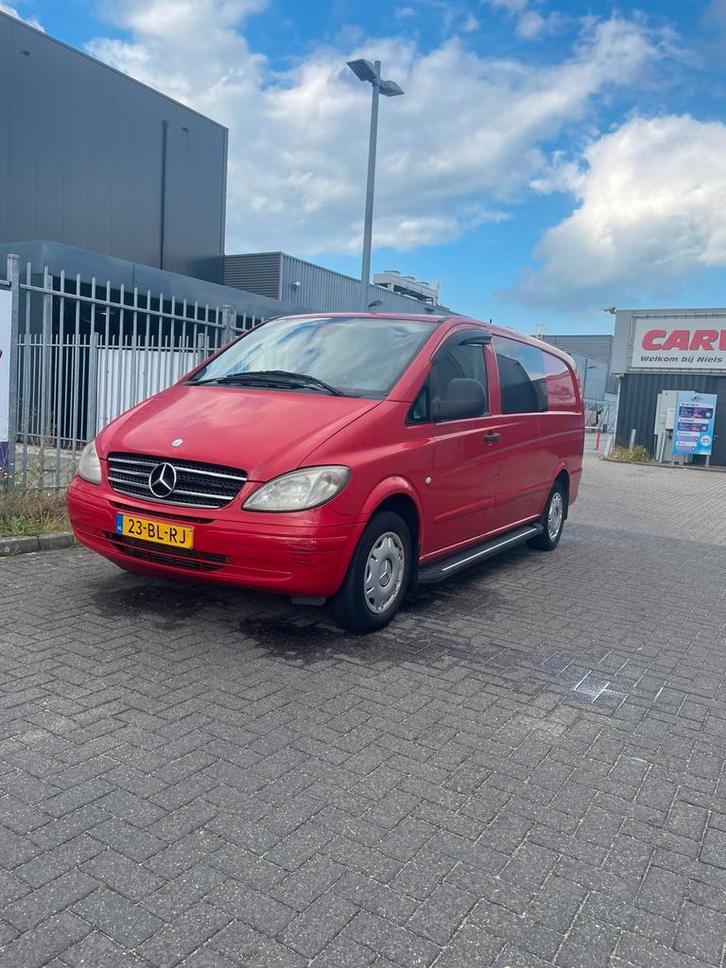 Mercedes-Benz Vito 115 CDI 150PK dubbelcabine, Auto's, Bestelauto's, Particulier, Airbags, Airconditioning, Alarm, Bluetooth, Centrale vergrendeling