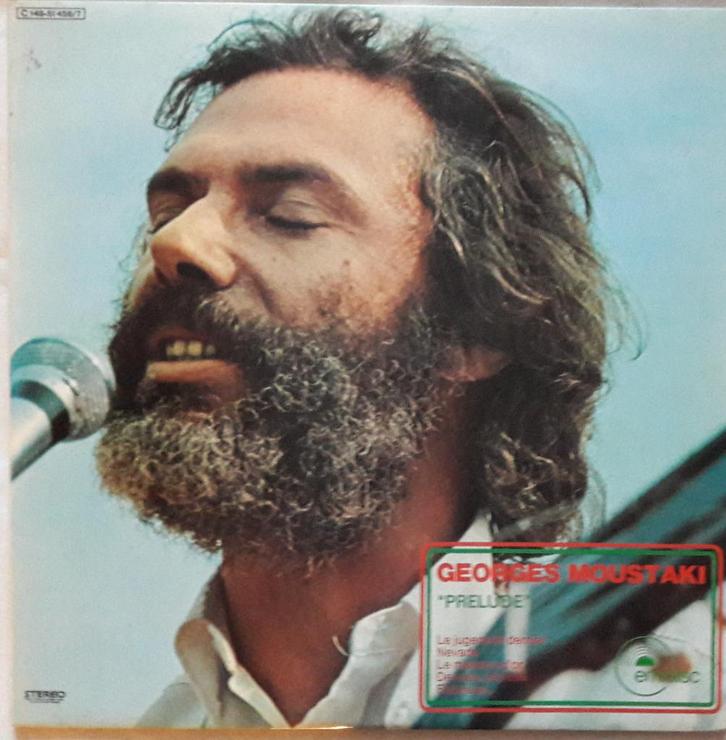 LP 7508 Georges Moustaki - Prelude, Cd's en Dvd's, Vinyl | Overige Vinyl, Gebruikt, 12 inch, Ophalen of Verzenden
