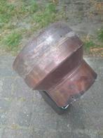 Rvs verloop van 250mm naar 180mm zeer netjes, Ophalen of Verzenden, Zo goed als nieuw, Vrijstaande haard, Houthaard