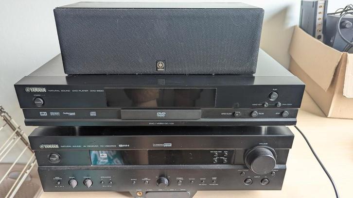 Yamaha RX-V620RDS Dolby Surround 5.1 Set, Audio, Tv en Foto, Home Cinema-sets, Gebruikt, Dvd-speler, 5.1-systeem, 70 watt of meer