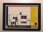 Bouwplaat Rietveld Schröder Huis. 1991., Hobby en Vrije tijd, Modelbouw | Overige, Ophalen of Verzenden, Zo goed als nieuw, 1:50 tot 1:144