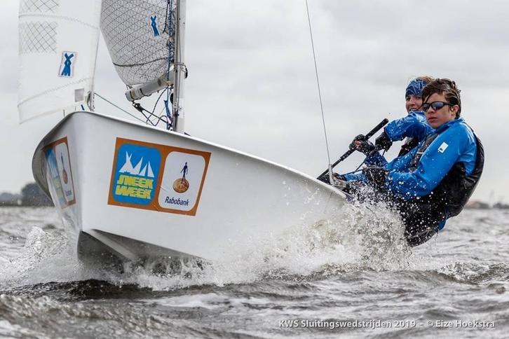 Vaurien zeilboot polyester met wegtrailer, Watersport en Boten, Open zeilboten, Zo goed als nieuw, Overige typen, 3 tot 6 meter