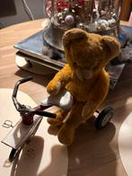 Oud beertje met oud fietsje, Antiek en Kunst, Antiek | Speelgoed, Ophalen of Verzenden