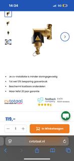 Spirotech vuilafscheider 22mm, Doe-het-zelf en Verbouw, Minder dan 30 cm, Overige typen, Nieuw, Minder dan 60 cm