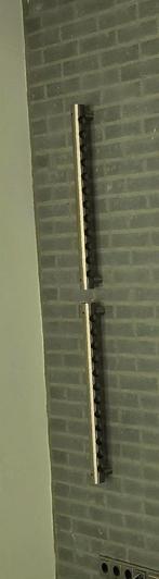 Rvs wijnrekken voor 12 flessen aan de muur, Huis en Inrichting, Woonaccessoires | Wijnrekken, Ophalen of Verzenden, Zo goed als nieuw