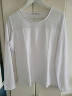 Witte dames shirt merk: Susskind maat XL, Ophalen, Wit, Maat 46/48 (XL) of groter, Zo goed als nieuw