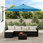 Wandparasol muurparasol parasol 290 cm + LED GRATIS BEZORGD!, Verzenden, Nieuw, 2 tot 3 meter, Muurparasol