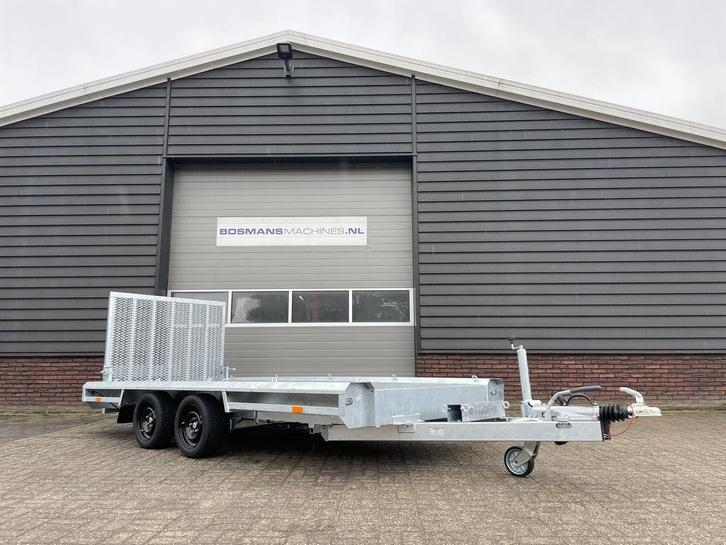 Vlemmix machinetransporter NIEUW 400 x 150 2700 kg, Auto diversen, Aanhangers en Bagagewagens, Nieuw