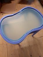 Bijzettafel / plantentafel met glasplaat, 45 tot 60 cm, Minder dan 55 cm, Ophalen of Verzenden, Zo goed als nieuw