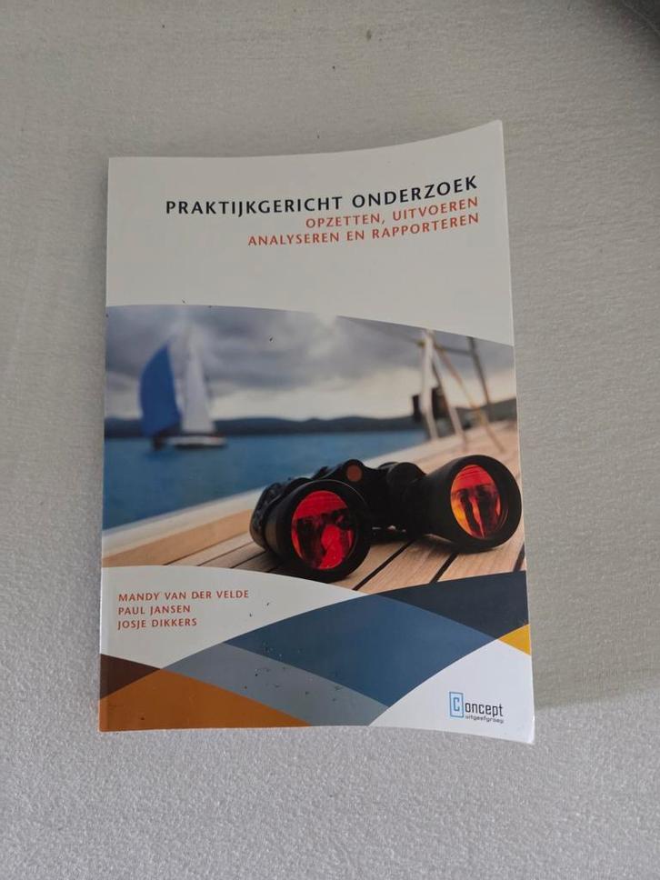 Praktijkgericht Onderzoek - Handboek, Boeken, Studieboeken en Cursussen, Zo goed als nieuw, HBO, Gamma, Ophalen of Verzenden