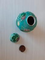 rijk gedecoreerd (blauw) gemberpotje, Ophalen of Verzenden