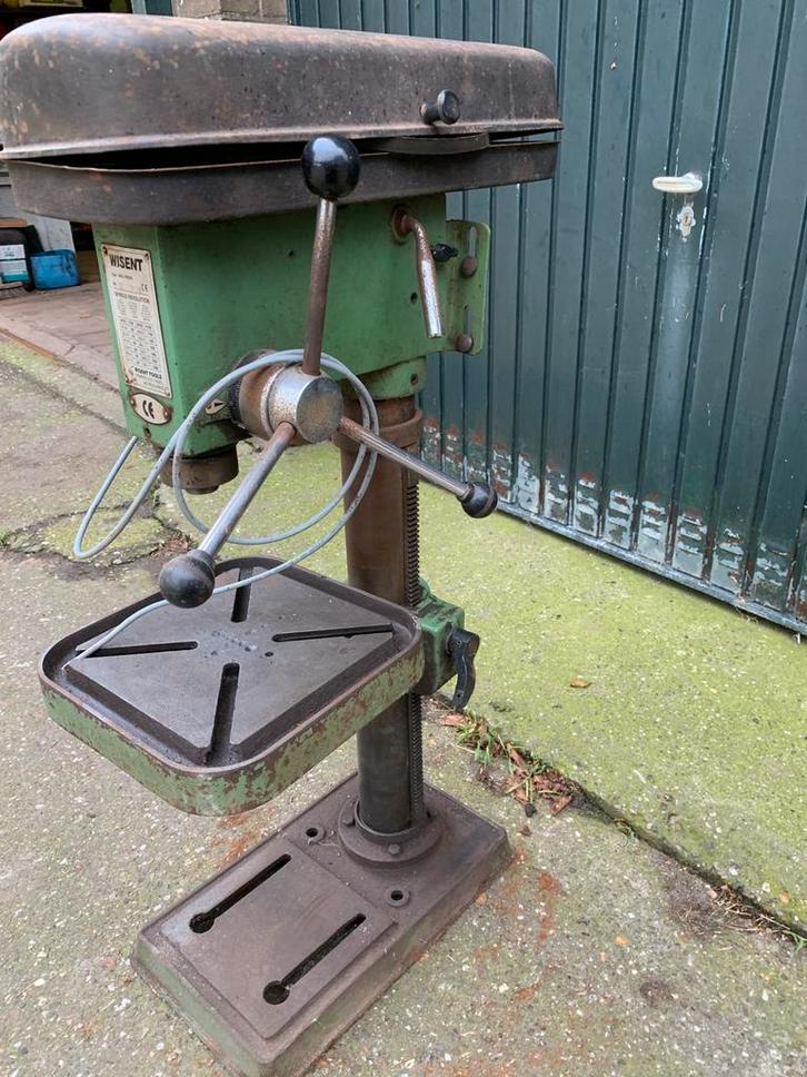 Zware kolomboormachine zonder motor kolomboor, Doe-het-zelf en Verbouw, Gereedschap | Boormachines, Zo goed als nieuw, Kolomboormachine