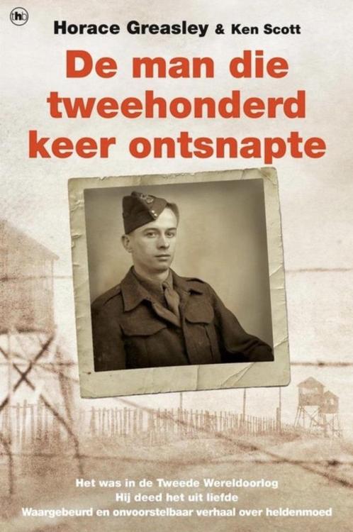 De man die tweehonderd keer ontsnapte, Boeken, Oorlog en Militair, Zo goed als nieuw, Overige onderwerpen, Tweede Wereldoorlog