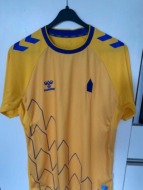Everton voetbalshirt M geel blauw, Sport en Fitness, Voetbal, Zo goed als nieuw, Shirt, Ophalen of Verzenden