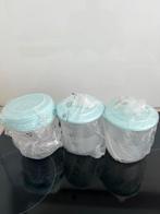 Tupperware exclusieve 2 x zuurpot en 6 x bakjes nieuw, Ophalen of Verzenden, Nieuw