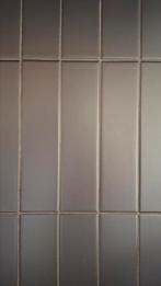 JOS. Dust mat zwarte tegels 5x20 cm, Ophalen, Nieuw, Minder dan 20 cm, Minder dan 5 m²