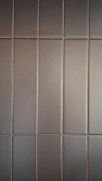 JOS. Dust mat zwarte tegels 5x20 cm beschikbaar voor biedingen