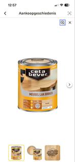 Ceta Bever Meubellak Binnen Blank Mat, Beige, Nieuw, Ophalen of Verzenden, Lak