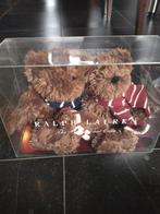Ralph Lauren beer set van 2 nieuw. 25 cm., Ophalen, Nieuw, Stoffen beer, Overige merken