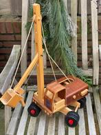 Vero Houten Hijskraan - Gaaf Speelgoed!, Ophalen of Verzenden, Zo goed als nieuw