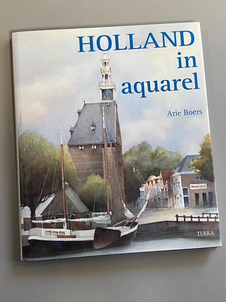 Holland in aquarel / kunst, Boeken, Kunst en Cultuur | Beeldend, Zo goed als nieuw, Schilder- en Tekenkunst, Ophalen of Verzenden