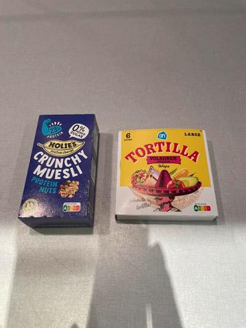 Albert Heijn Mini’s – Crunchy Muesli & Tortilla Wraps beschikbaar voor biedingen