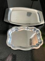 2 grote salade of hapjes schalen, Ophalen of Verzenden, Gebruikt