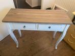 Sidetabel, Huis en Inrichting, Tafels | Sidetables, 50 tot 100 cm, Teakhout, Ophalen of Verzenden, Zo goed als nieuw