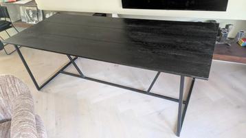 WOOOD Silas eettafel zwart 