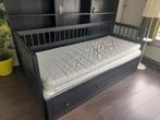 Ikea Hemnes bedbank slaapbank, Ophalen, Gebruikt, Tweepersoons, 80 cm
