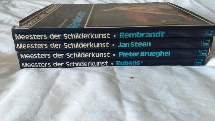 4 Meesters van de Schilderkunst; zijnde het complete werk va, Boeken, Kunst en Cultuur | Beeldend, Zo goed als nieuw, Schilder- en Tekenkunst