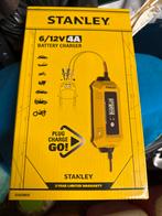 Stanley 6/12V 4A Batterijlader - Nieuw, Ophalen of Verzenden, Nieuw, Universele onderdelen