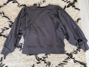 Antraciet sweater/trui/tops Yaya, maat M beschikbaar voor biedingen