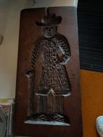 Houten Speculaasplank met Figuur, Antiek en Kunst, Kunst | Beelden en Houtsnijwerken, Ophalen of Verzenden